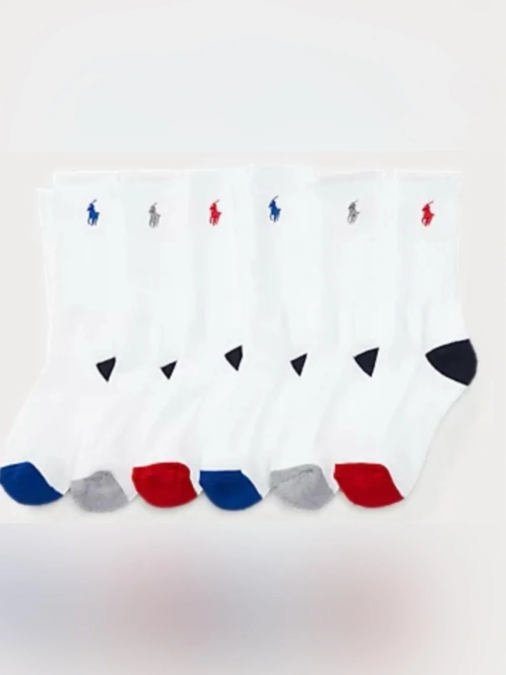 Polo Ralph Lauren Color-Blocked  Socks
